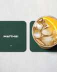 Coaster with the Werder Bremen 2026-27 Away football shirt design by RIPA Football