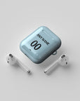 AirPods case with the West Ham United 2024-25 Home football shirt design by RIPA Football
