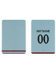iPad case with the West Ham United 2024-25 Home football shirt design by RIPA Football