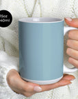 Mug with the West Ham United 2024-25 Home football shirt design by RIPA Football