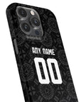 Phone case with the Wolverhampton 2025-26 Goalkeeper football shirt design by RIPA Football