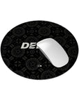 Mouse pad with the Wolverhampton 2025-26 Goalkeeper football shirt design by RIPA Football