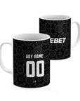 Mug with the Wolverhampton 2025-26 Goalkeeper football shirt design by RIPA Football