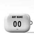 AirPods case with the Wrexham 2025-26 Third football shirt design by RIPA Football