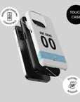 Phone case with the Wrexham 2025-26 Third football shirt design by RIPA Football