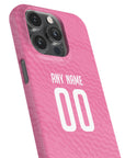 Phone case with the Xelajú 2025-26 Goalkeeper football shirt design by RIPA Football