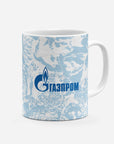 Mug with the Zenit 2024-25 Away football shirt design by RIPA Football
