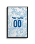 Print with the Zenit 2024-25 Away football shirt design by RIPA Football