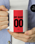 Mug with the Germany Concept football shirt design by RIPA Football
