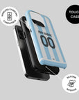 Phone case with the Argentina 2006 Home football shirt design by RIPA Football