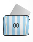 Laptop sleeve with the Argentina 2006 Home football shirt design by RIPA Football