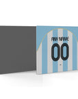 Mouse pad with the Argentina 2006 Home football shirt design by RIPA Football
