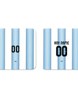 Coaster with the Argentina 2026 Home football shirt design by RIPA Football
