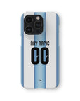 Phone case with the Argentina 2026 Home football shirt design by RIPA Football