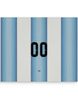 Mouse pad with the Argentina 2026 Home football shirt design by RIPA Football