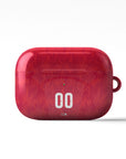AirPods case with the Belgium 2026 Home football shirt design by RIPA Football