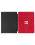 iPad case with the Belgium 2026 Home football shirt design by RIPA Football