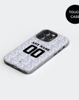 Phone case with the Cape Verde 2026 Away football shirt design by RIPA Football