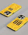 Phone case with the China 2026 Away football shirt design by RIPA Football