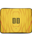 Laptop sleeve with the China 2026 Away football shirt design by RIPA Football
