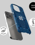 Phone case with the Croatia 2026 Away football shirt design by RIPA Football