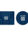 Mouse pad with the Croatia 2026 Away football shirt design by RIPA Football