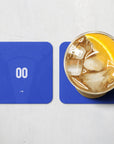 Coaster with the Curaçao 2026 Home football shirt design by RIPA Football