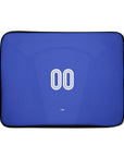 Laptop sleeve with the Curaçao 2026 Home football shirt design by RIPA Football