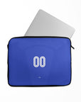 Laptop sleeve with the Curaçao 2026 Home football shirt design by RIPA Football