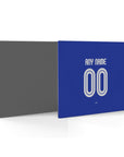 Mouse pad with the Curaçao 2026 Home football shirt design by RIPA Football