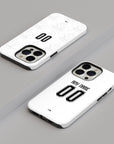 Phone case with the Egypt 2026 Away football shirt design by RIPA Football