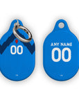 AirTag holder with the Slovenia 2026 Away football shirt design by RIPA Football