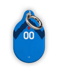 AirTag holder with the Slovenia 2026 Away football shirt design by RIPA Football