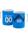 Mug with the Slovenia 2026 Away football shirt design by RIPA Football