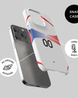 Phone case with the France 2006 Away football shirt design by RIPA Football