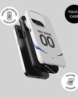 Phone case with the France 2006 Away football shirt design by RIPA Football