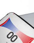 Laptop sleeve with the France 2006 Away football shirt design by RIPA Football