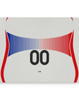 Mouse pad with the France 2006 Away football shirt design by RIPA Football