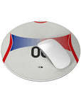 Mouse pad with the France 2006 Away football shirt design by RIPA Football