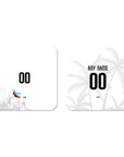 Coaster with the Haiti 2026 Away football shirt design by RIPA Football