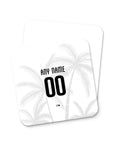 Coaster with the Haiti 2026 Away football shirt design by RIPA Football