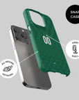 Phone case with the Iraq 2026 Away football shirt design by RIPA Football