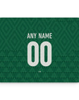 Mouse pad with the Iraq 2026 Away football shirt design by RIPA Football