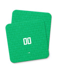 Coaster with the Ireland 2024 Home football shirt design by RIPA Football