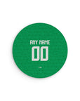 Mouse pad with the Ireland 2024 Home football shirt design by RIPA Football