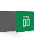 Mouse pad with the Ireland 2024 Home football shirt design by RIPA Football