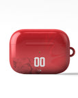 AirPods case with the Iran 2026 Away football shirt design by RIPA Football