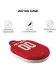 AirTag holder with the Iran 2026 Away football shirt design by RIPA Football