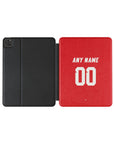iPad case with the Iran 2026 Away football shirt design by RIPA Football