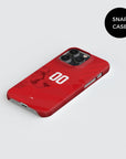 Phone case with the Iran 2026 Away football shirt design by RIPA Football